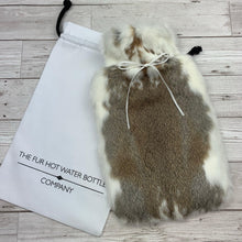 Luxury Rabbit Fur Hot Water Bottle - Large - #197/3