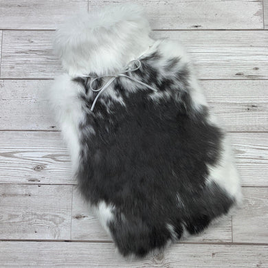 Photo of a rabbit fur hot water bottle 156-1