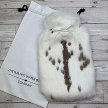 Rabbit Fur Hot Water Bottle - Large - #187/1