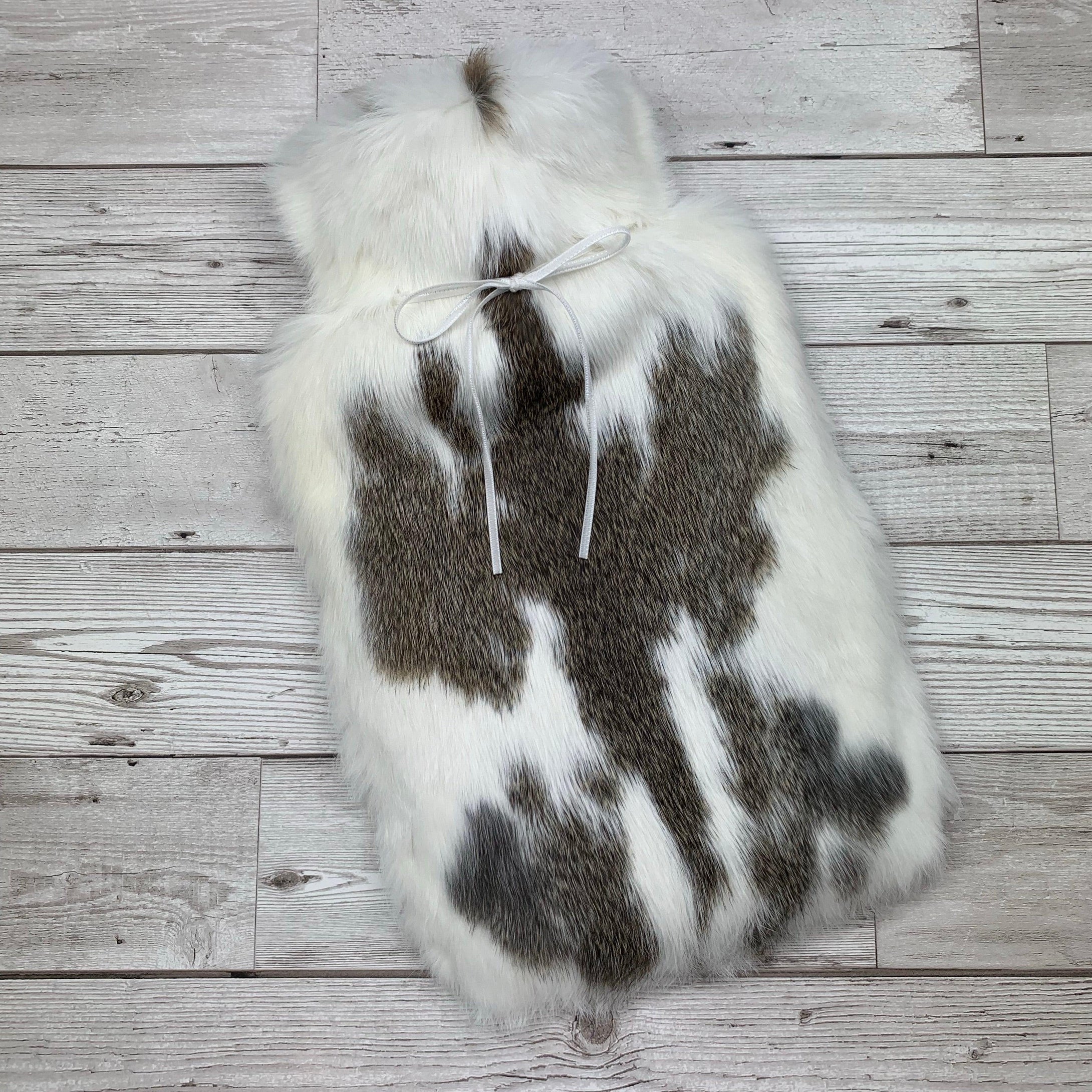 Luxury Real Fur Hot Water Bottle - Large - #193/1