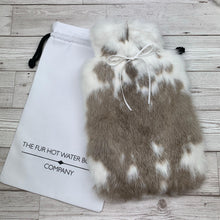 Rabbit Fur Hot Water Bottle - Large - #192/3