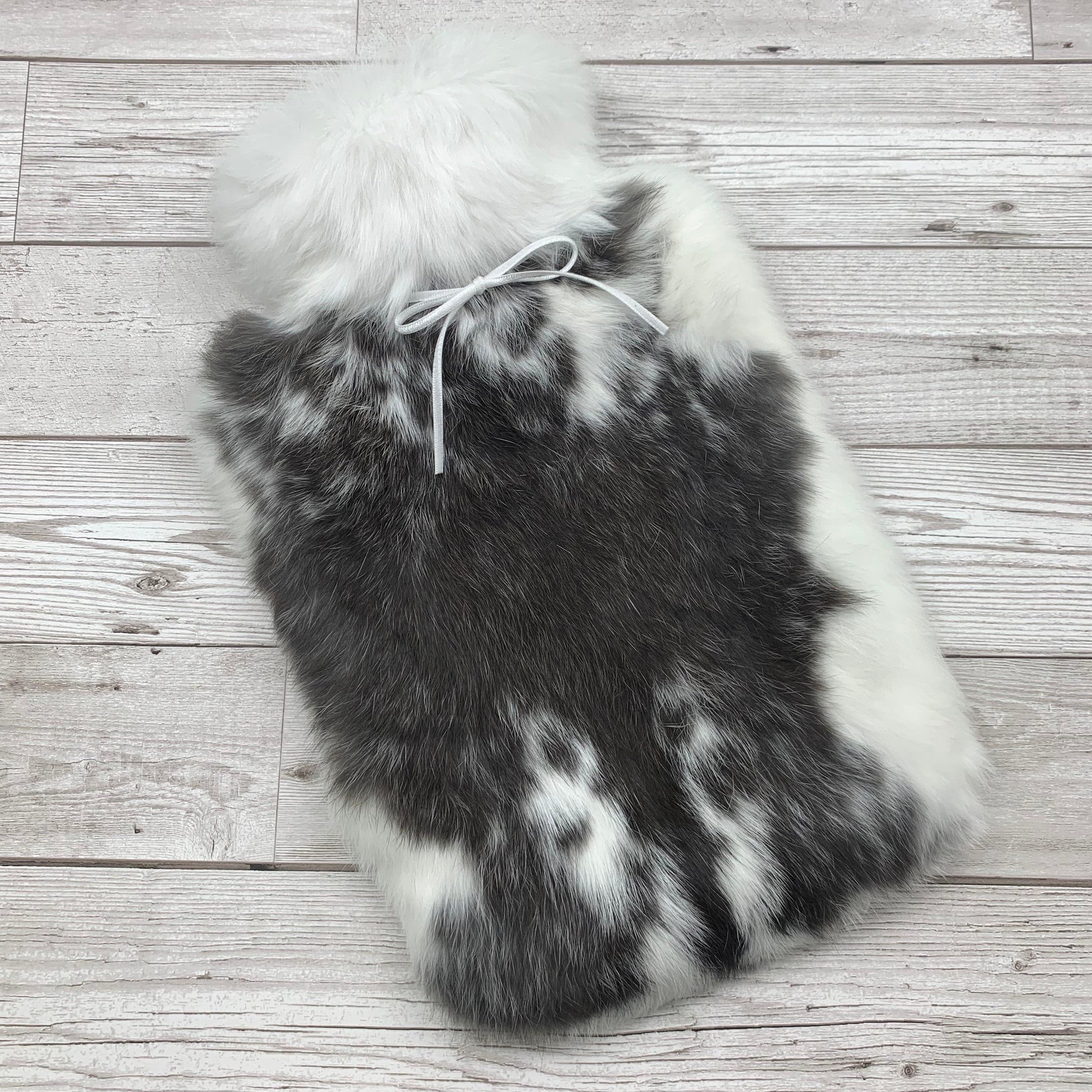 Real Fur Hot Water Bottle Large - #159 - Large/1