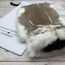 Luxury Rabbit Fur Hot Water Bottle - Large - #197/2