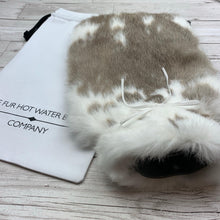 Rabbit Fur Hot Water Bottle - Large - #192/2