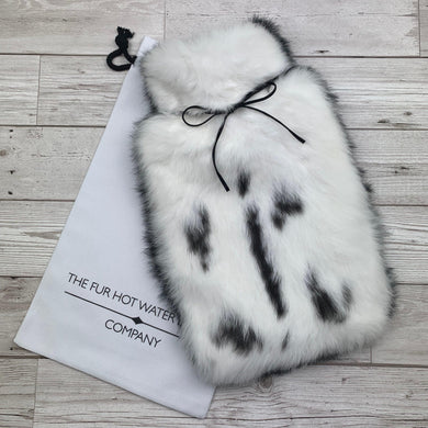 Rabbit Fur Luxury Hot Water Bottle - Large - #176/1