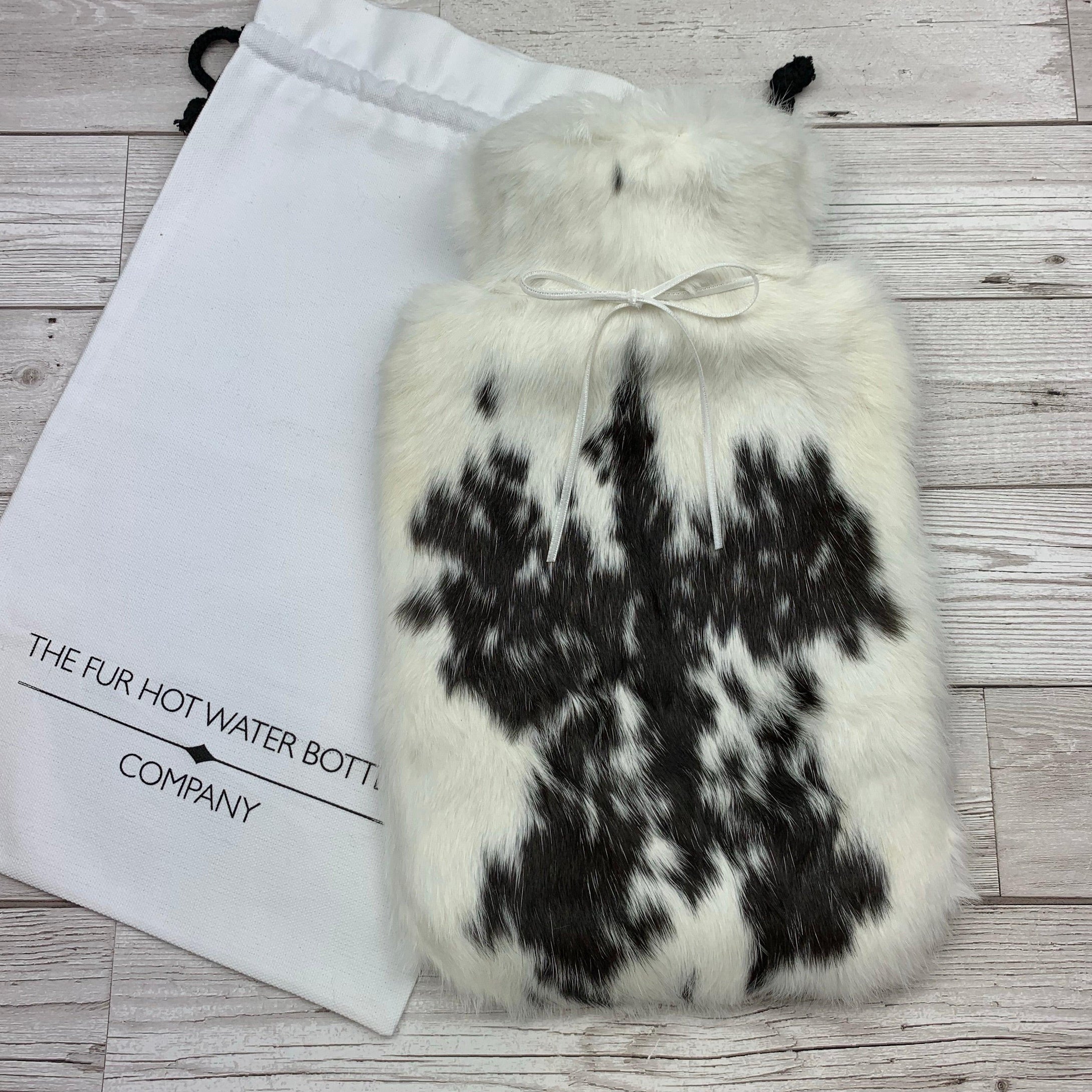 Luxury Rabbit Fur Hot Water Bottle - Large - #182/1