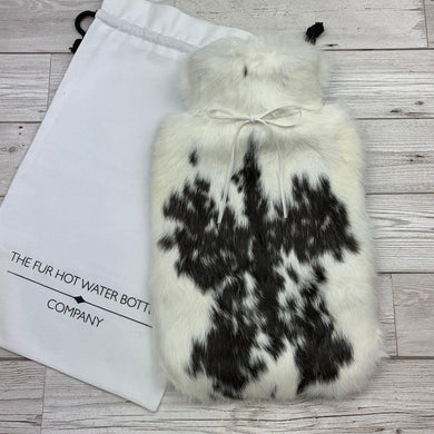 Luxury Rabbit Fur Hot Water Bottle - Large - #182/1