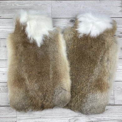 Luxury Real Fur Hot Water Bottle Duo set #408 - The Fur Hot Water Bottle Company