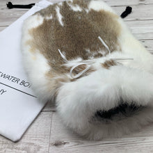 Rabbit Fur Luxury Hot Water Bottle - Large - #237/2