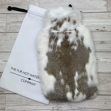 Luxury Real Fur Hot Water Bottle - Large - #230/1